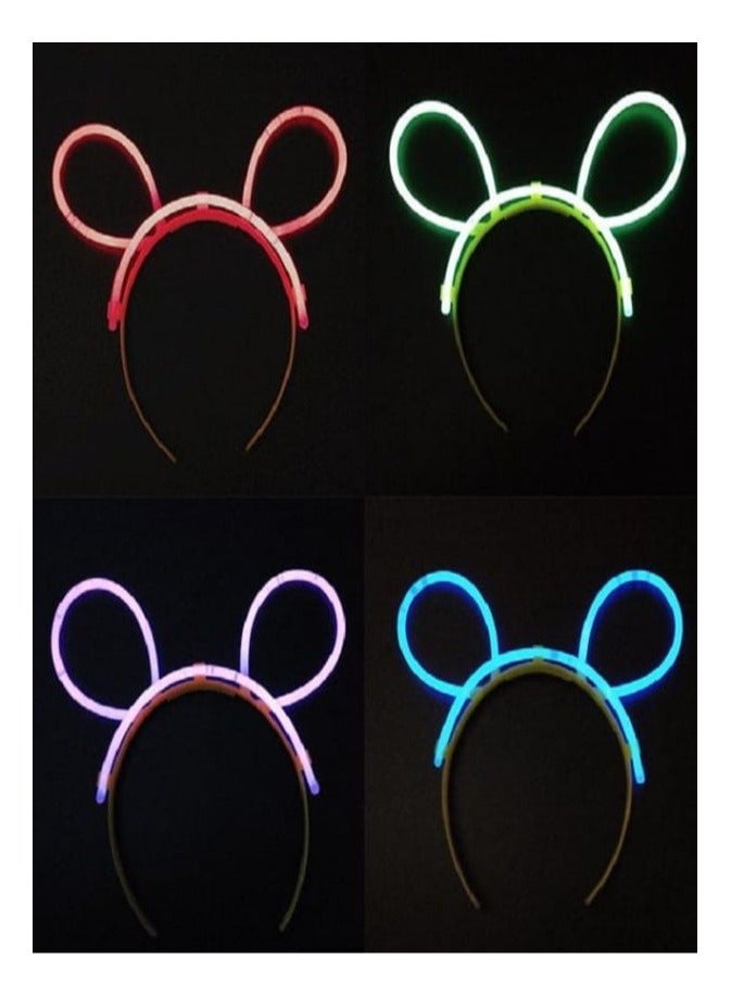 Mickey Mouse Glow in the Dark Hairpin "Light Green" - Image 3